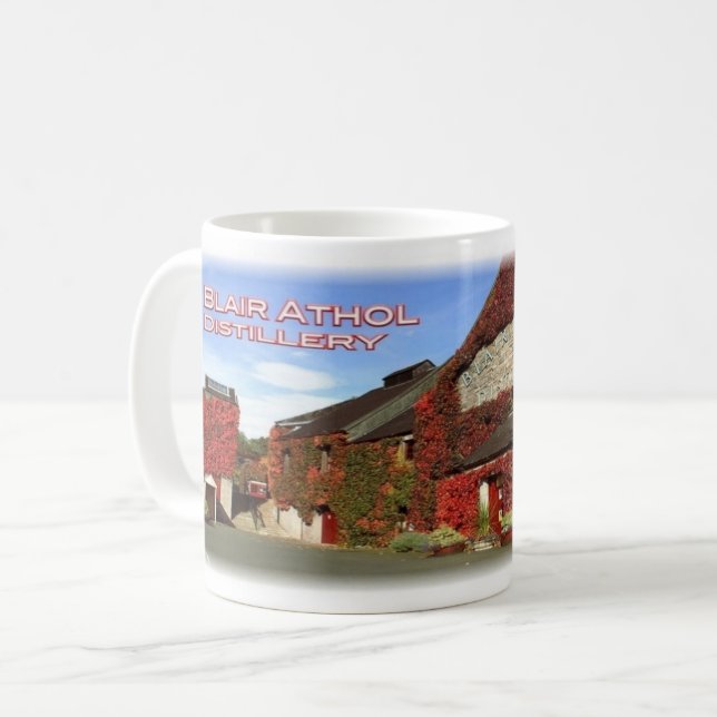 Taza De Café GB Escocia - Pitlochry - (Anverso izquierdo)