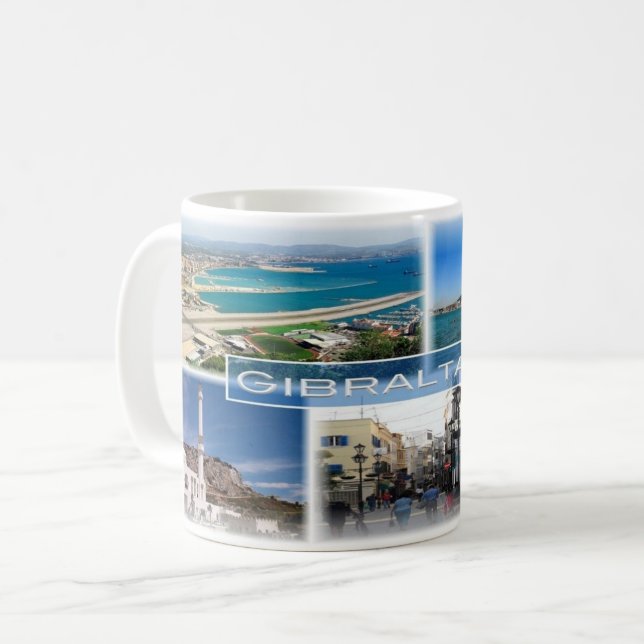 Taza De Café GB - Gibraltar - (Anverso izquierdo)