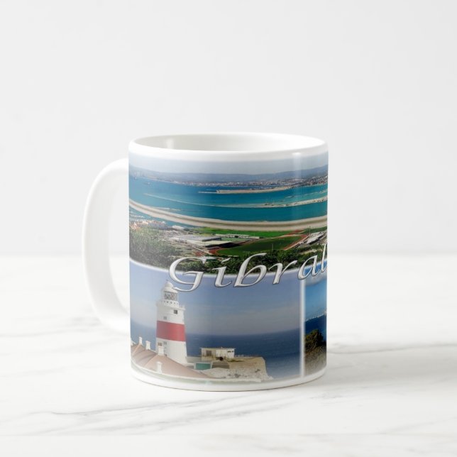 Taza De Café GB - Gibraltar - (Anverso izquierdo)