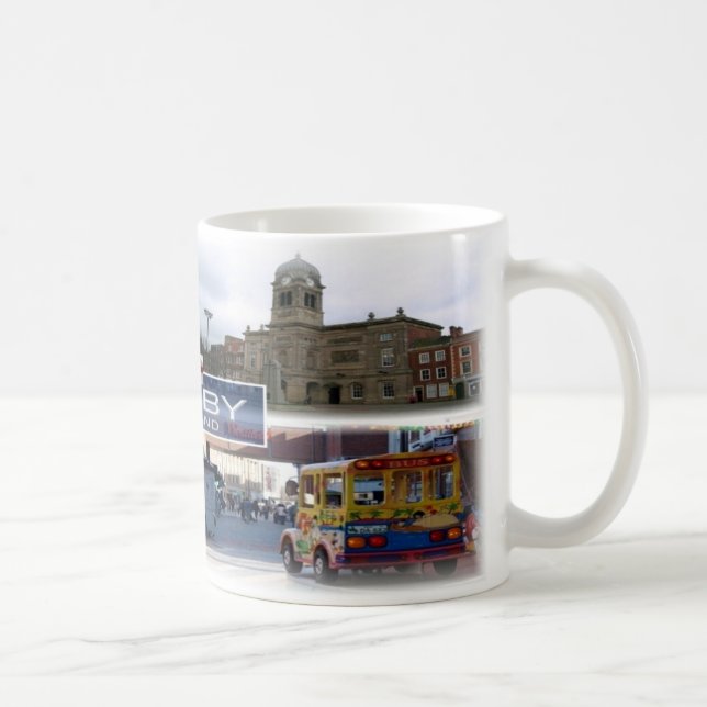 Taza De Café GB Inglaterra - Derby - (Derecha)