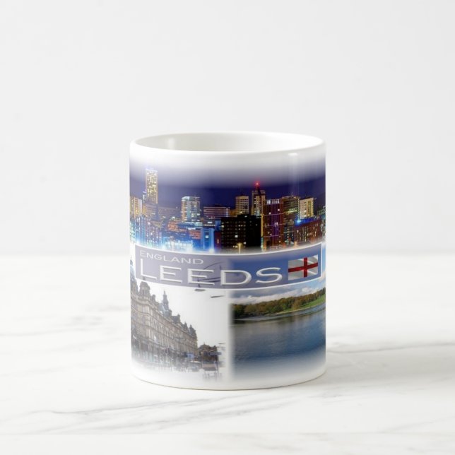 Taza De Café GB Inglaterra - Leeds Yorkshire - (Centro)