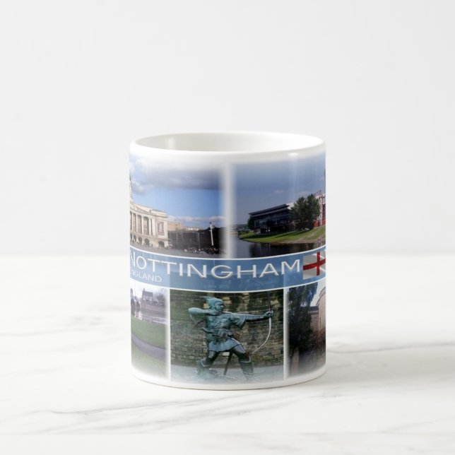 Taza De Café GB Inglaterra - Nottingham - (Centro)