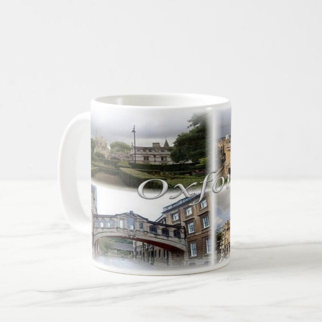 Taza De Café GB Inglaterra - Oxford - (Anverso izquierdo)