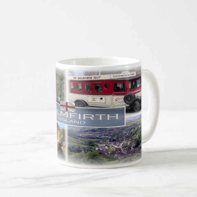 Taza De Café GB Inglaterra - Yorkshire - (Anverso derecho)