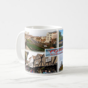 Taza De Café GB York ^ Walls and Minster - River Ouse - Shamble