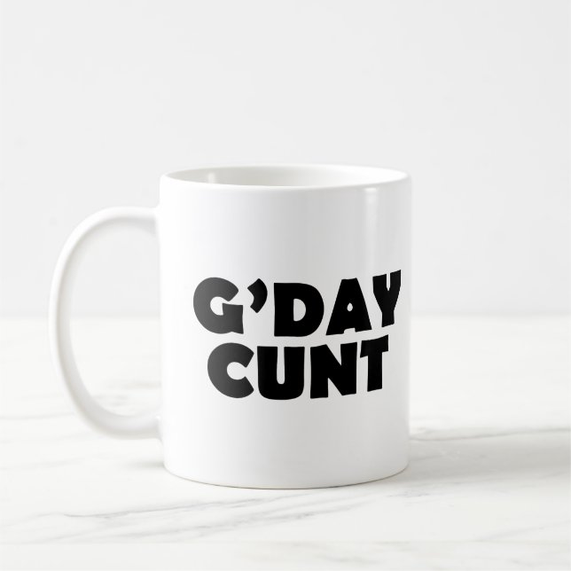 Taza De Café gday c#nt (Izquierda)