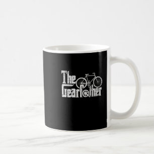 Taza De Café Gearfather Ciclista Día del Padre Parodia Gamer Pa