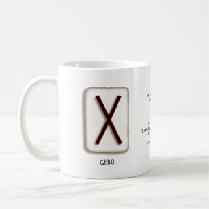 Taza De Café Gebo RuneStone Mug