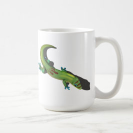 Taza De Café Gecko del Día del Polvo Oro