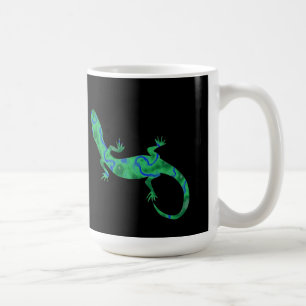Taza De Café Gecko verde