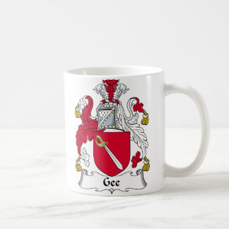 Taza De Café Gee escudo de la familia