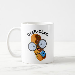 Taza De Café Geek-clair Funny Eclair Pun