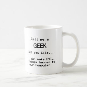 Taza De Café Geek De Computación