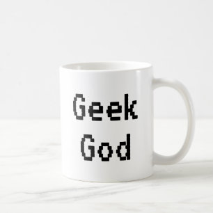 Taza De Café Geek God Funny Humor STEM Ciencia Tecnología Matem