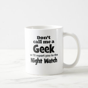 Taza De Café Geek Night Watch bf