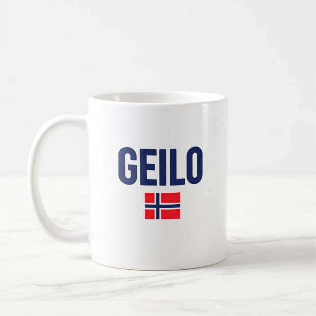 Taza De Café GEILO Noruega (Izquierda)