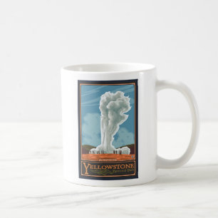 Taza De Café Géiser fiel viejo - parque nacional de Yellowstone
