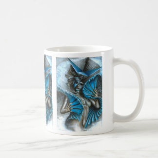 Taza De Café Geisha en azul