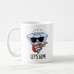 Taza De Café Gem Funny Jewel Pun
