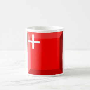 Taza De Café Gema de la bandera de Schwyz