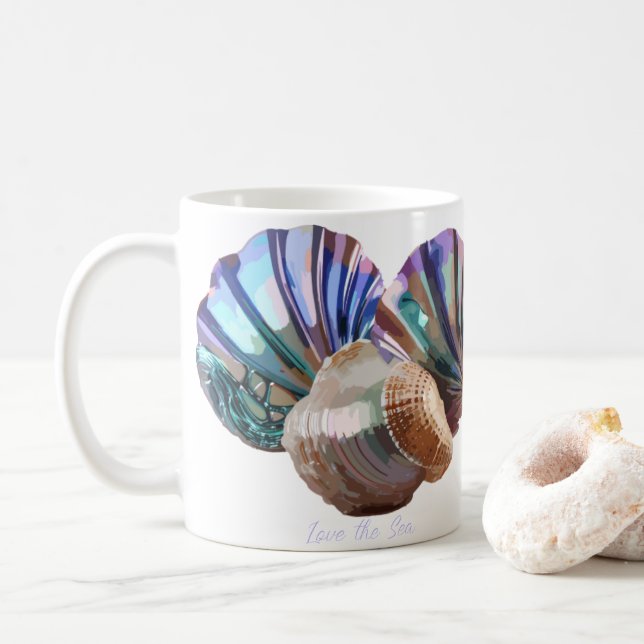 Taza De Café Gemas oceánicas (Con donut)
