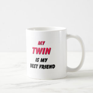 Taza De Café Gemelo del mejor amigo