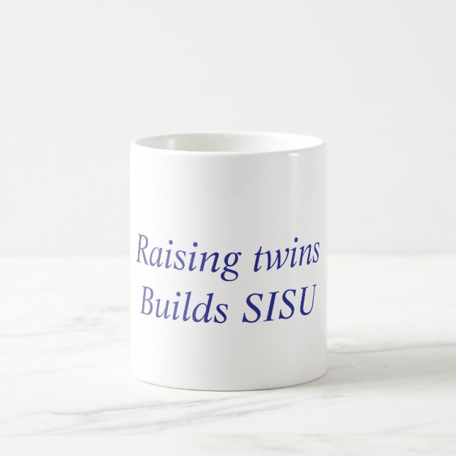 Taza De Café Gemelos construyen SISU (Centro)
