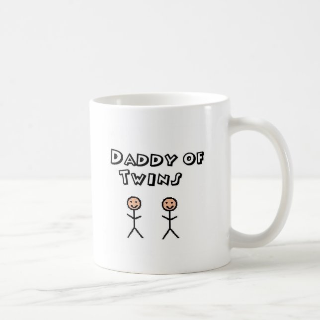 Taza De Café gemelos del papá (Derecha)