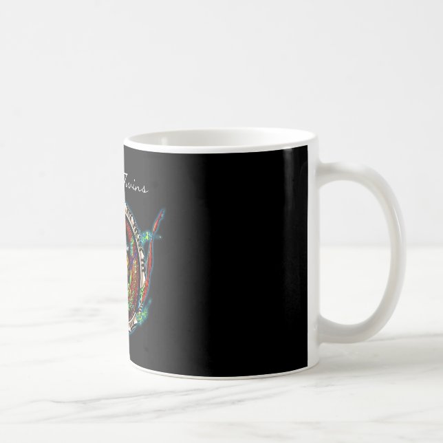 Taza De Café Gemelos Dragon (Derecha)