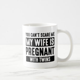 Taza De Café Gemelos que me asustan