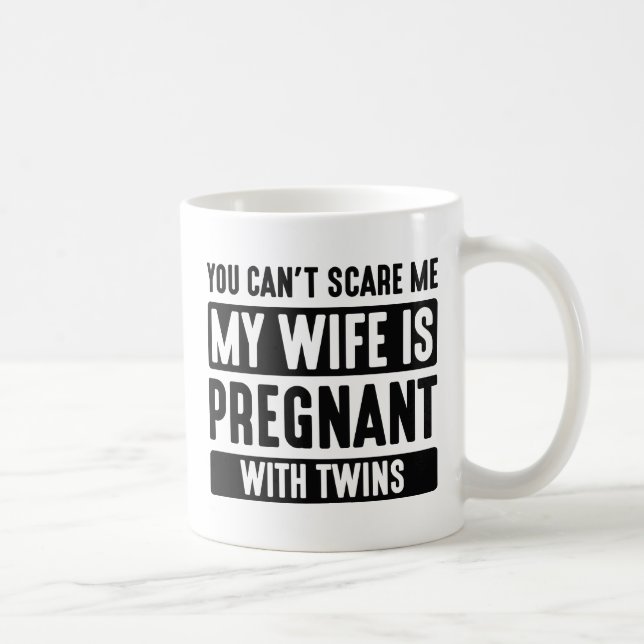 Taza De Café Gemelos que me asustan (Derecha)