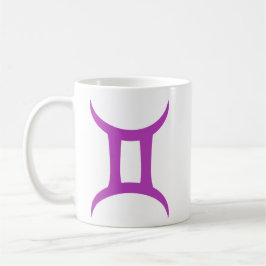 Taza De Café Gemini en morado