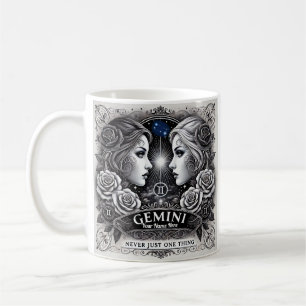 Taza De Café Gemini "Nunca una sola cosa" Zodiac Mug
