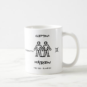 Taza De Café Géminis personalizados