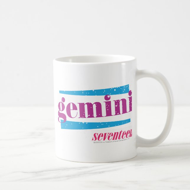 Taza De Café Géminis púrpuras (Derecha)