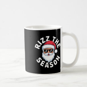 Taza De Café Gen Alpha Slang Santa Rizzler Navidad Rizz La S