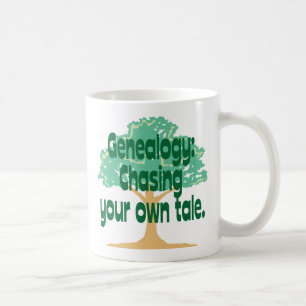 Taza De Café Genealogía: Persecución de su propio cuento