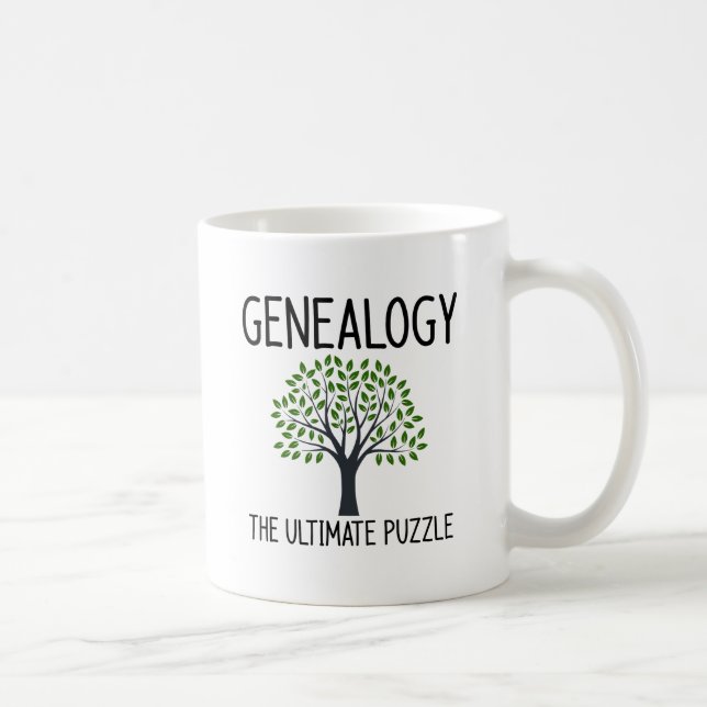 Taza De Café Genealógico (Derecha)