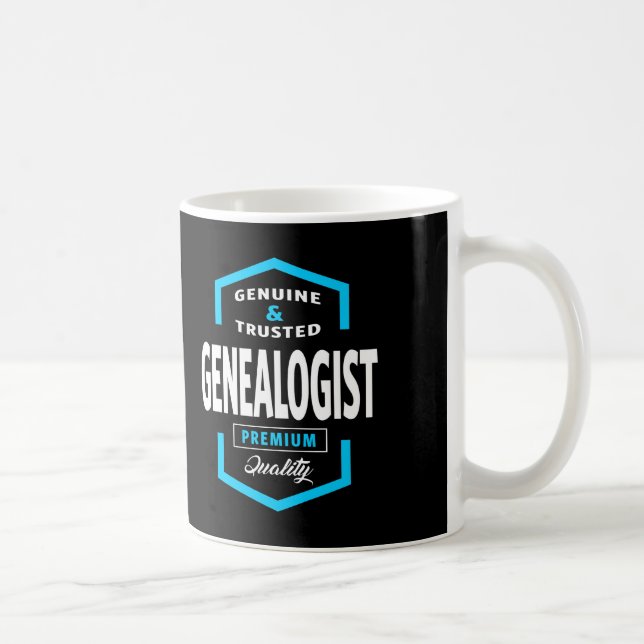 Taza De Café Genealógico | Ideas de regalo (Derecha)