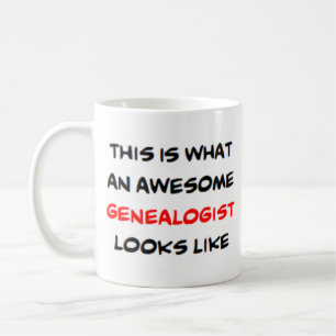 Taza De Café genealógico increíble