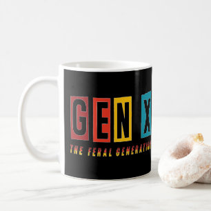Taza De Café Generación Feral Gen X