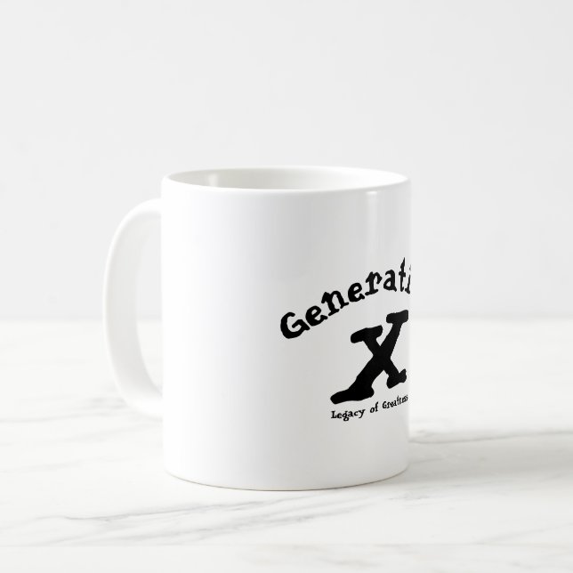 Taza De Café Generación X Mug (Anverso izquierdo)