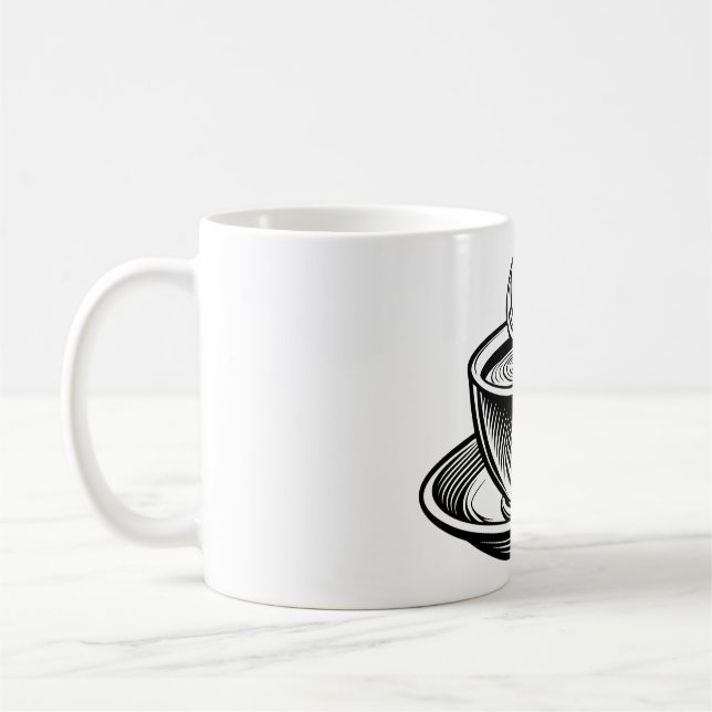 taza de café generada por ai (Izquierda)