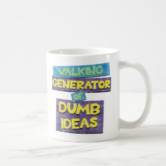 Taza De Café Generador De Ideas Tonto