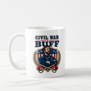 Taza De Café General de la Unión Historia Americana de la Guerr
