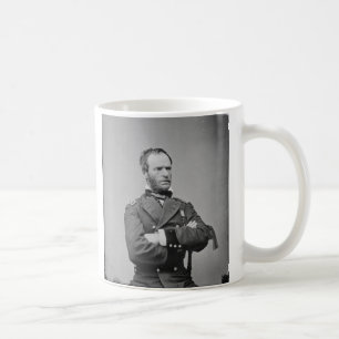Taza De Café General Guillermo TECUMSEH Sherman del Ejército de