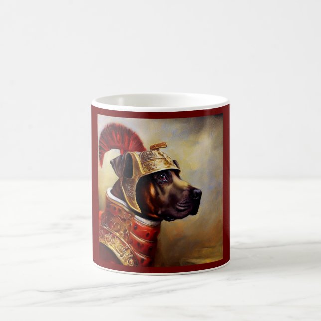 Taza De Café General romana del perro (Centro)