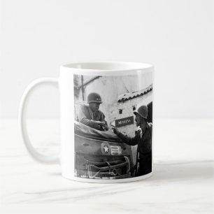 Taza De Café Generalmente George S. Patton y coronel Lyle
