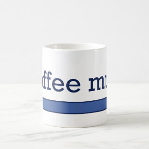 Taza de café genérica del hombre del Repo