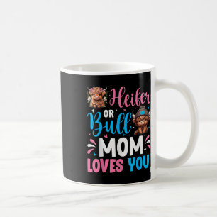 Taza De Café Género Bull O Heifer Revelan Madre De Vaca De High